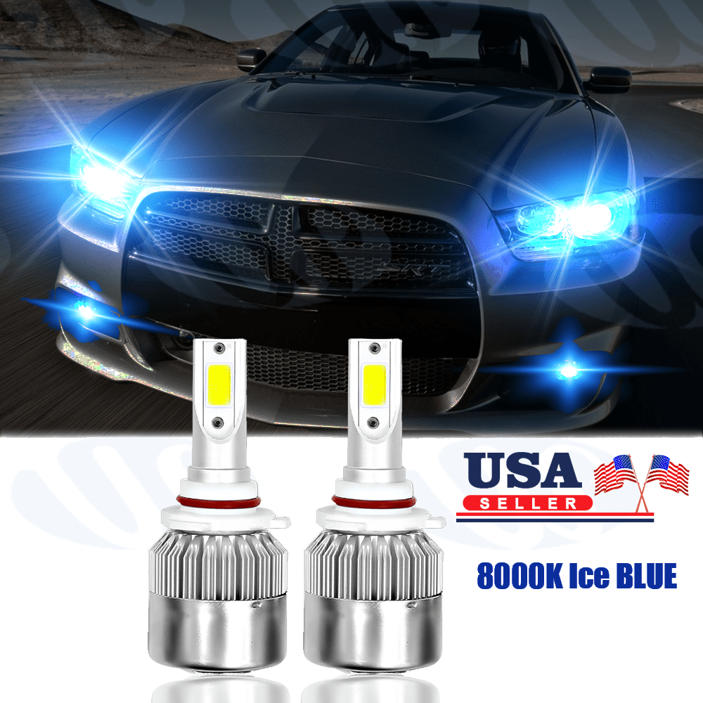 For DODGE Charger 2016-2018 2019 - 2PC 8000K LED Headlights Kit Hi/Lo Beam Bulbs - Walmart.com For DODGE Charger 2016-2018 2019 - 2PC 8000K LED Headlights Kit Hi/Lo Beam Bulbs - Walmart.com