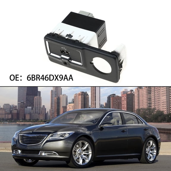 For DODGE For CHARGER 2018 USB Charge Port ABS Plug and Play 6BR46DX9AA