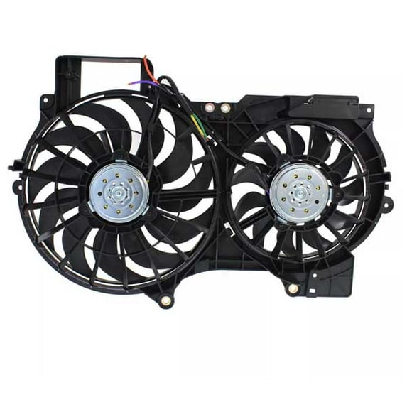 For DUAL FAN ASSEMBLY WITHOUT CONTROL UNIT FOR MODELS WITH 3.0L AND AU3115109