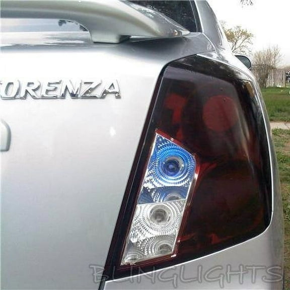 For Daewoo Nubira Tinted Smoked Protection Overlays for Taillamps Taillights Tail Lamps Lights