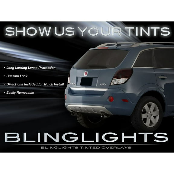 For Daewoo Winstorm MaXX Tint Smoke Overlays for Taillamps Taillights Tail Lamps Lights Tinted Film