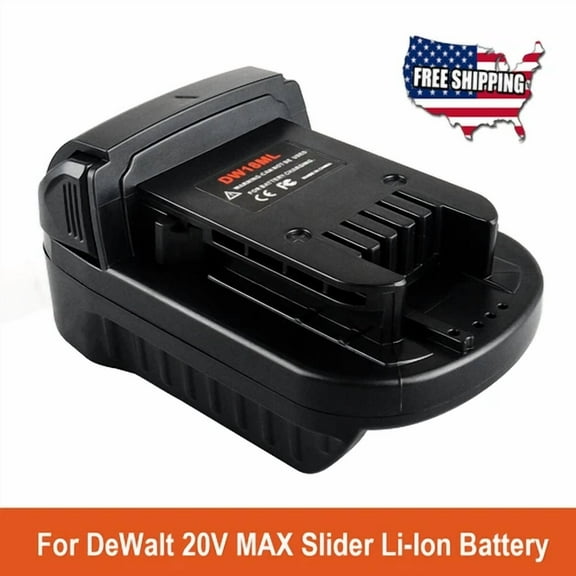 For DeWalt 18V/20V MAX Li-Ion Battery Adapter Convert To For Milwaukee 18V Tool
