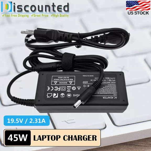 For Dell Inspiron 15 5566 P51F006 Laptop 45W Charger AC Adapter Power Cord