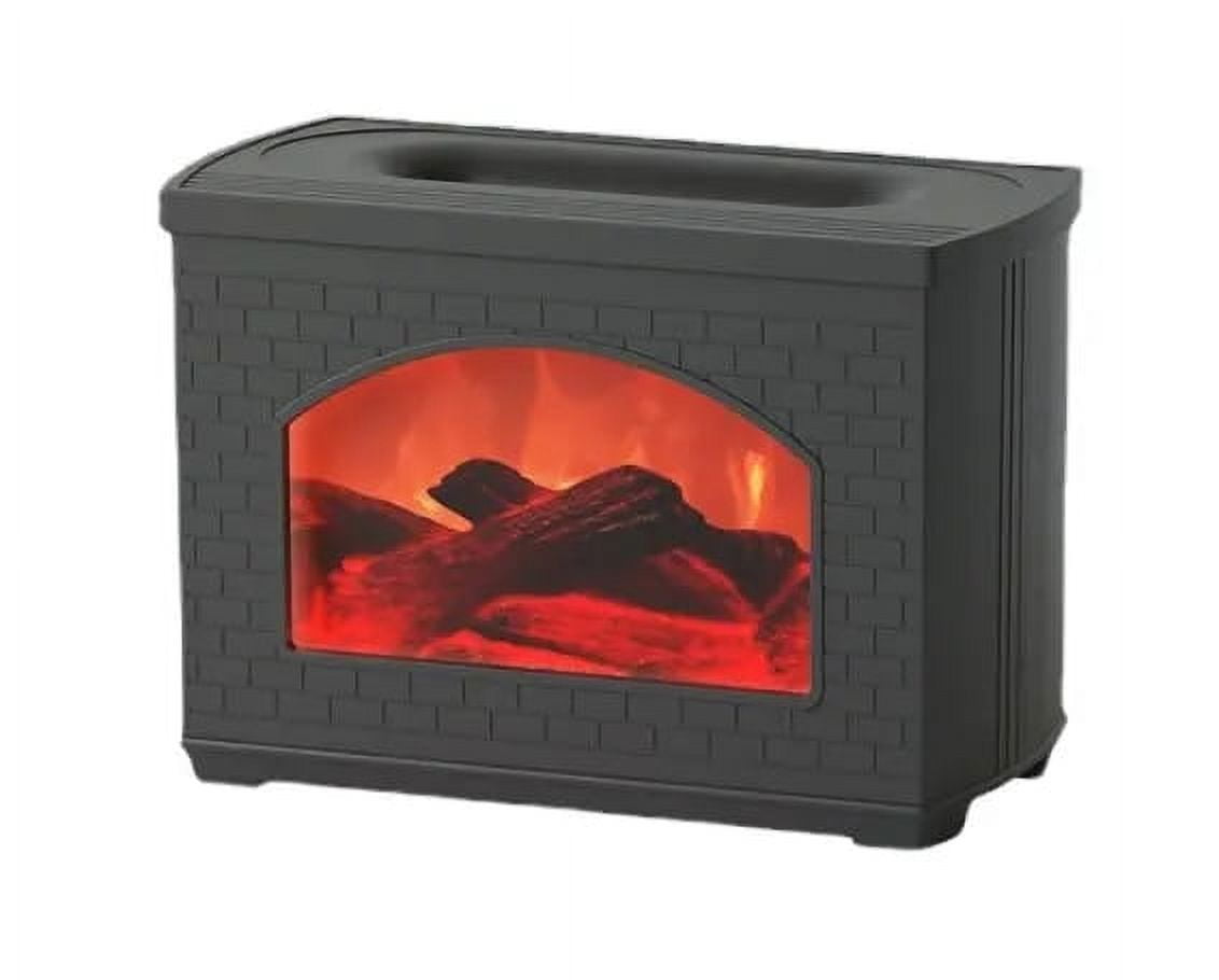 New 2024 For Design Fireplace Flame Diffuser Humidifier Mist 270ML USB ...