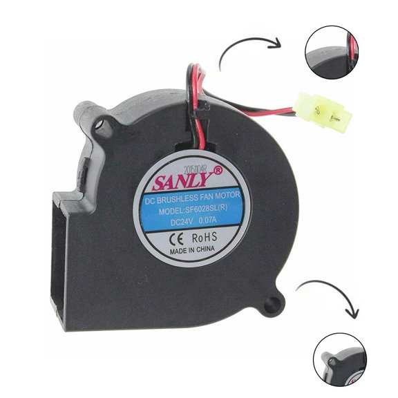 For Dimplex SF6028SL(R) Electric Fire Fan Motor DC 24V Optimyst Danville DNV20AB