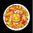 thumbnail image 1 of For Disney Cruise Custom Door Magnet - Personalized Halloween Fall Wreath with Light Up Head, 1 of 2