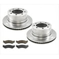 thumbnail image 1 of For Dodge 2003-2008 Dodge Ram 2500 Pick Up Rear Brake Rotors & Brake Pad Set, 1 of 6