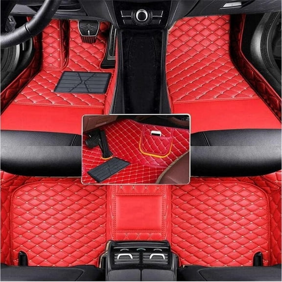 Custom All Models Waterproof Leather Car Carpet Car Floor Mats