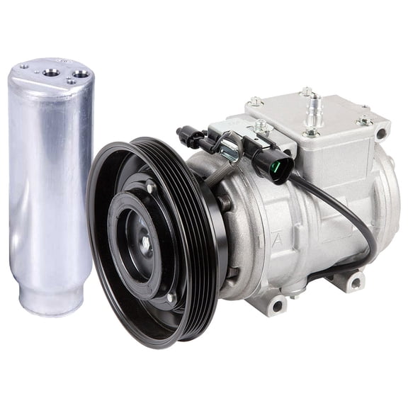 For Dodge Avenger Eagle Mitsubishi Eclipse OEM AC Compressor w/ A/C Drier - BuyAutoParts