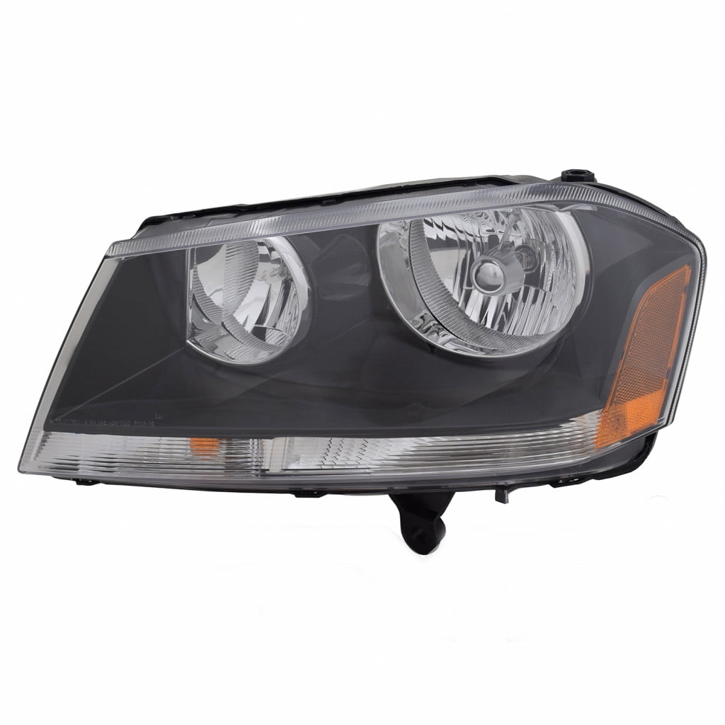 For Dodge Avenger Headlight 20082014 Driver Side Bulbs Included RT DOT