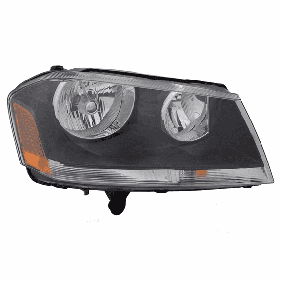 For Dodge Avenger Headlight Assembly 2012 2013 2014 Passenger Side w/ Bulbs DOT Certified Replacement for CH2503194 (Vehicle Trim: R/T)