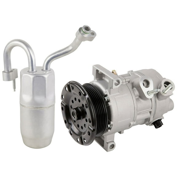 For Dodge Caliber Jeep Compass Patriot 2007 2008 AC Compressor w/ A/C Drier - BuyAutoParts