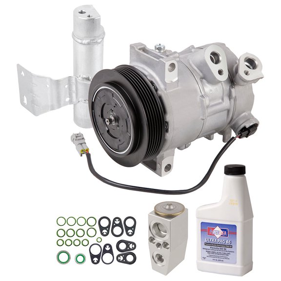 For Dodge Caliber & Jeep Compass Patriot AC Compressor w/ A/C Repair Kit - BuyAutoParts