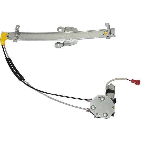 For Dodge Caravan Chrysler Minivan Front Right Passenger Side Window Regulator w/ Motor - BuyAutoParts