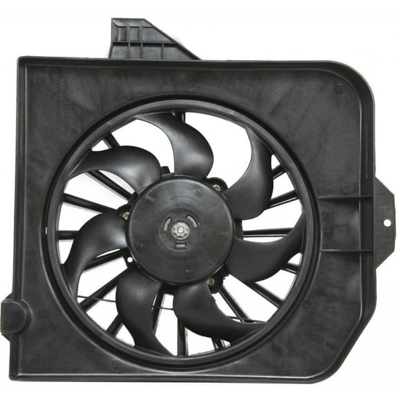 For Dodge Caravan Cooling Fan Assembly A/C Condenser 2001 02 03 04 2005 For CH3113102 | 4809170AD