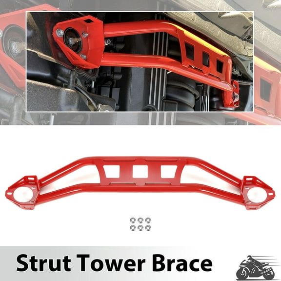 For Dodge Challenger 2008-2023 10 15 16 Performance Strut Tower Brace Bar Steel
