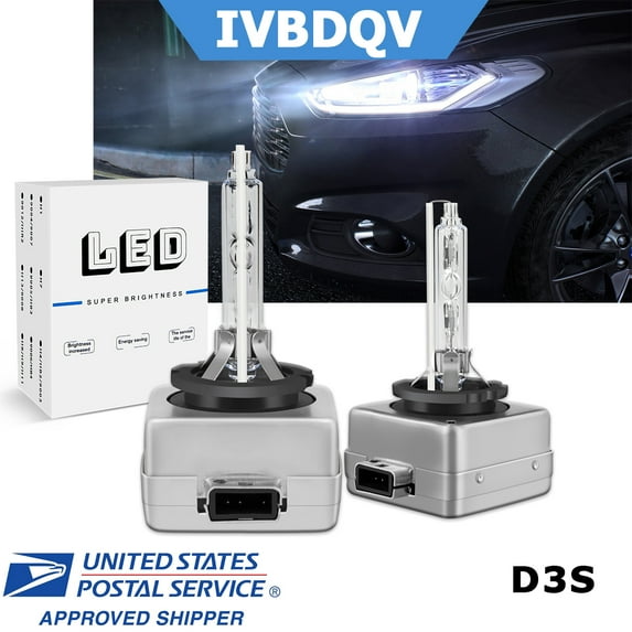 For Dodge Challenger 2015-2020 D3S Xenon HID Headlight High&Low Beam Bulbs 2pcs