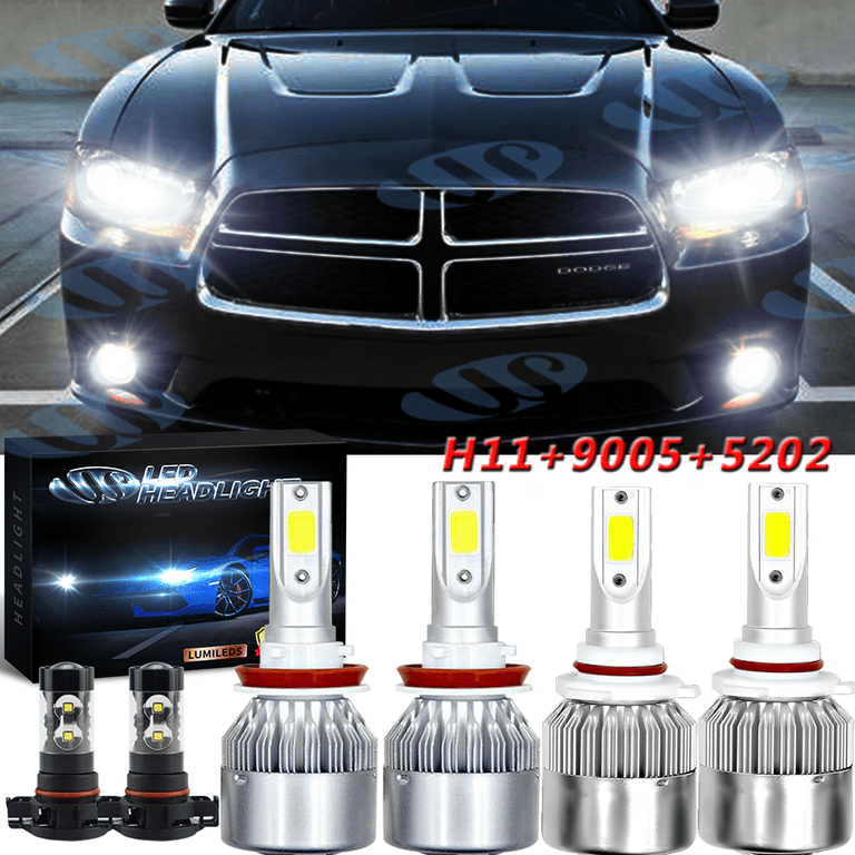 2014 dodge charger led headlights discount