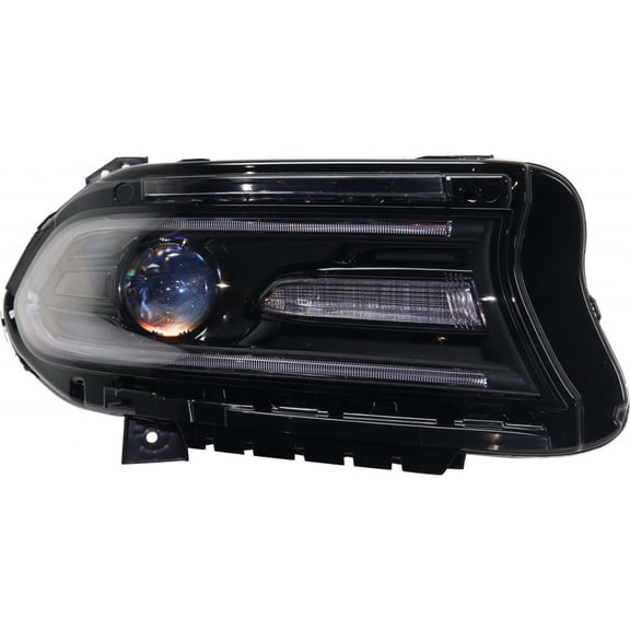 For Dodge Charger Headlight Assembly 2015 Passenger Side Projector Code LMC CAPA For CH2503270 | 68214396AD