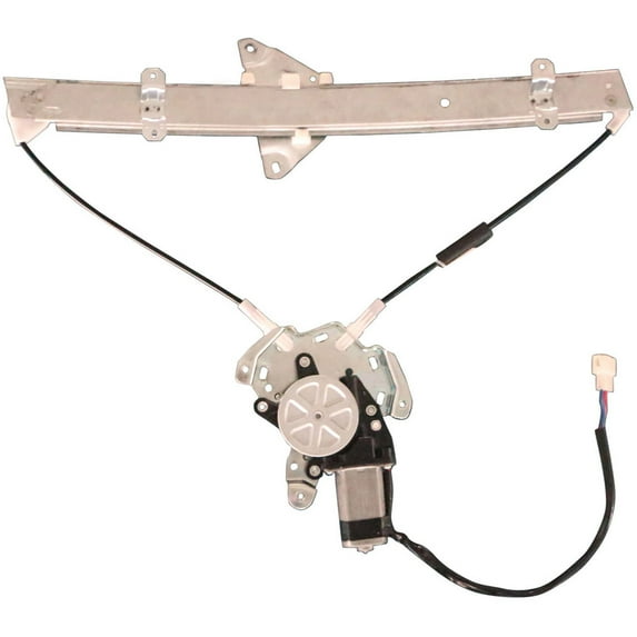 For Dodge Colt & Mitsubishi Mirage New Front Right Passenger Side Window Regulator w/ Motor - BuyAutoParts