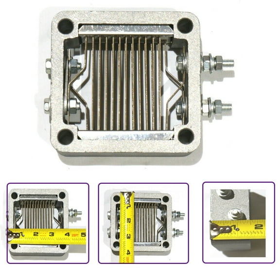 For Dodge Cummins Turbo 6B 5.9 Engine Air Intake Heater Grid Heater Element Silver 24V 2.1KW