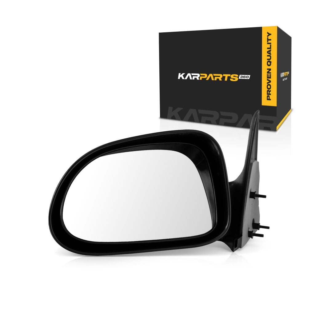 For Dodge Dakota 1997-2004 Door Mirror Driver Side | Manual | Non-Heated | Textured | Replacement For 55154847AD | CH1320174