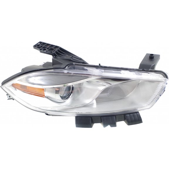 For Dodge Dart Headlight Assembly 2016 Passenger Side Halogen LMC MFP Code Chrome Bezel CAPA For CH2519151 | 68292802AA
