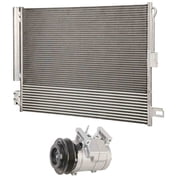 For Dodge Durango 2011 2012 AC Compressor w/ A/C Condenser Drier - BuyAutoParts
