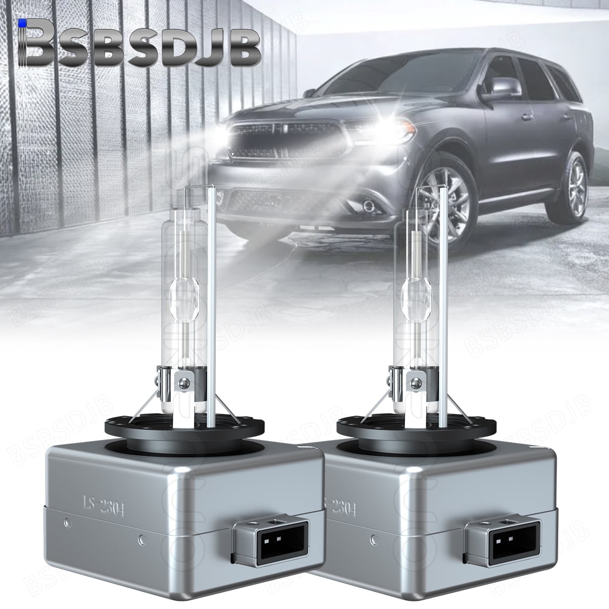 For Dodge Durango 2014-2017 2018 D3S HID Xenon Headlight Bulbs White Bright