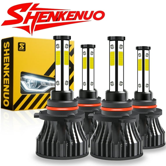 For Dodge Durango 2016 2017 2018 2019 2020 Led Headlight Bulbs HB3 9005 High&Low Beam 4pcs