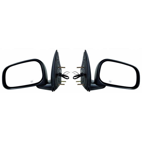 For Dodge Durango Door Mirror 2005 2006 2007 2008 2009 Driver and Passenger Side Pair Textured Power Heated Folding CH1320217