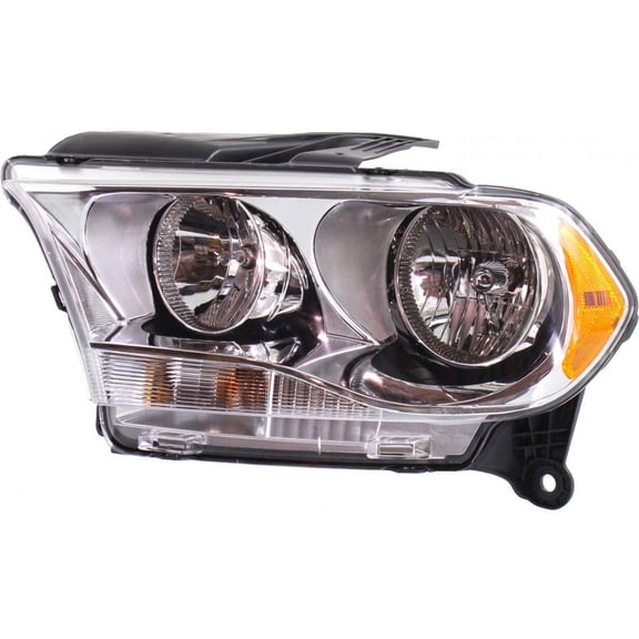 For Dodge Durango Headlight 2011 12 2013 Driver Side | w/ Chrome | CH2502228 | 55079367AC