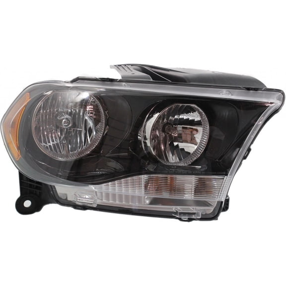For Dodge Durango Headlight 2011 2012 2013 Passenger Side | Black Trim | CH2503229 | 68084076AB