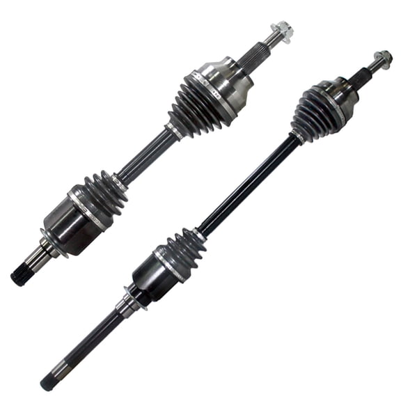 For Dodge Durango & Jeep Grand Cherokee New Pair Front CV Axle Shafts - BuyAutoParts