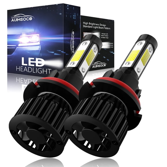For Dodge Grand Caravan 1996-2007 9007 HB5 LED Headlight 2x Bulbs High/Low Beam Conversion, Plug & Play