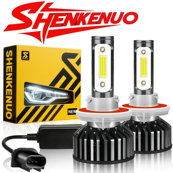For Dodge Grand Caravan 2008 2009 2010 LED Headlight Bulbs H13 9008 High and Low Beam 2pcs