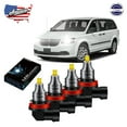 thumbnail image 1 of For Dodge Grand Caravan 2011-2017 LED Headlights Bulbs H9 H11 High and Low Beam Bulbs 4PC, 1 of 12
