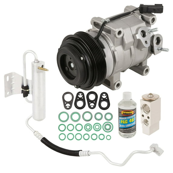 For Dodge Journey 2011 2012 2013 AC Compressor w/ A/C Repair Kit - BuyAutoParts