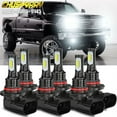 thumbnail image 1 of For Dodge Magnum 2005-2008 6000K LED Headlight High Low + Fog Lights Bulbs Combo, 1 of 12
