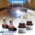 thumbnail image 1 of For Dodge Neon 2001-2002 Headlight Bulb 9007 High/Low+H11 Fog Light LED Headlight Kit 4pcs, 1 of 14