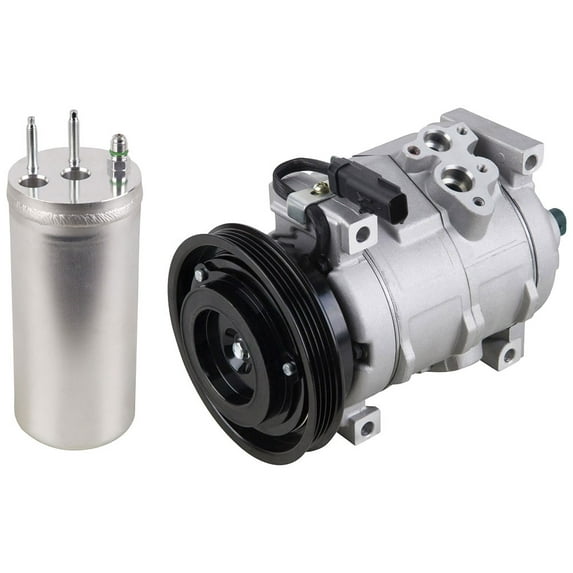 For Dodge Neon 2002 AC Compressor w/ A/C Drier - BuyAutoParts