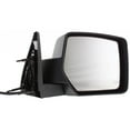 thumbnail image 1 of For Dodge Nitro 2007 2008 2009 2010 2011 Door Mirror Passenger Side | Power | Non-Heated | Textured Black | Replacement For 55157188AI | CH1321277, 1 of 5