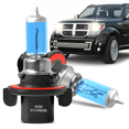 thumbnail image 1 of For Dodge Nitro 2007-2011 Pair Halogen Headlight Bulbs High/Low Beam 6000K-H13/9008, 1 of 13