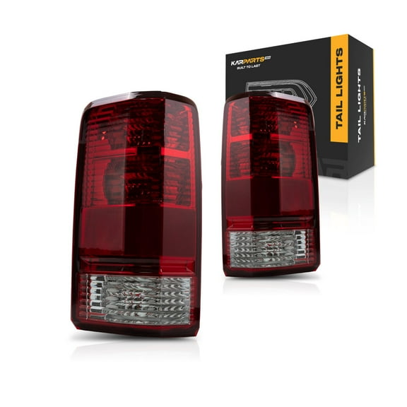 For Dodge Nitro Tail Light Assembly 2007 2008 2009 2010 2011 Driver and Passenger Side Pair Replaces CH2818115 CH2819115