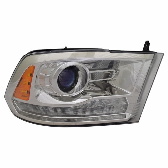 For Dodge Ram 1500/2500/3500 Headlight 2013-2015 Passenger Side Chrome CAPA For CH2503244 | 68093216AD