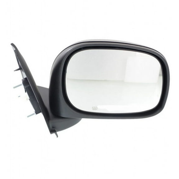 For Dodge Ram 1500 2002 03 04 05 06 07 2008 Door Mirror Passenger Side | Textured | Power | Heated | Replacement For 55077924AD | CH1321215