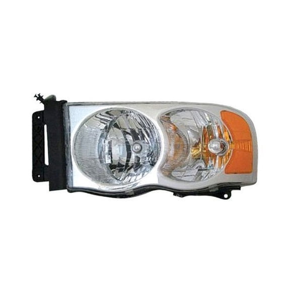 For Dodge Ram 1500 2002 2003 2004 2005 Headlight Assembly Driver Side | Replacement For CH2502135 | 55077121AC, 55077121AE