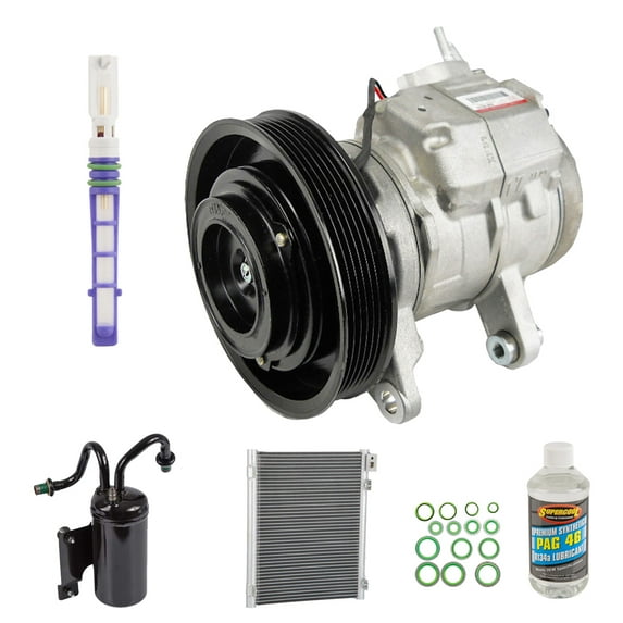 For Dodge Ram 1500 2008 OEM AC Compressor w/ Condenser Drier - BuyAutoParts