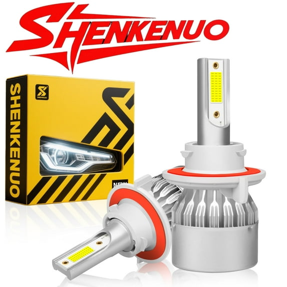 For Dodge Ram 1500 2500 2006 2007 2008 LED Headlight Bulbs H13 9008 High and Low Beam 2pcs