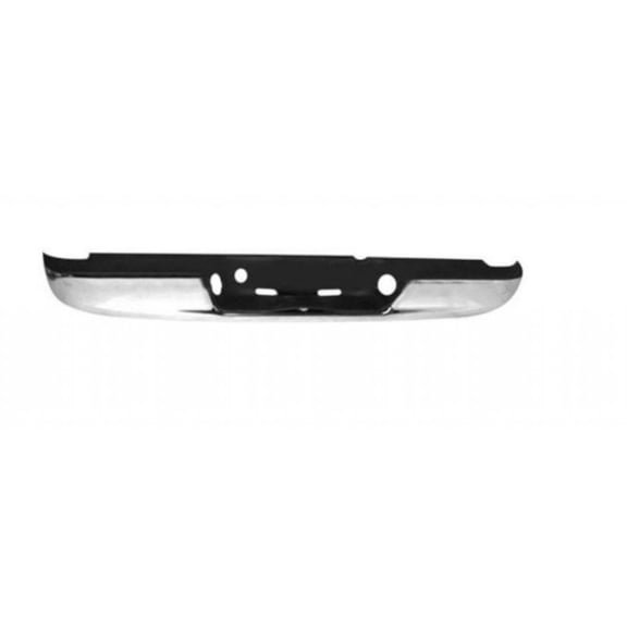 For Dodge Ram 1500/2500/3500 2002-2009 Step Bumper Assembly | Rear | Chrome | Factory Style with Pads & Brackets | Replacement For CH1103108